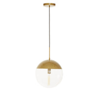 Olivia's Soft Industrial Collection - Reve Pendant Light in Gold Finish