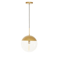 Olivia's Soft Industrial Collection - Reve Pendant Light in Gold Finish