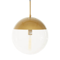 Olivia's Soft Industrial Collection - Reve Pendant Light in Gold Finish