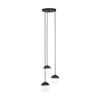 Olivia's Soft Industrial Collection - Reve Dia 3 Pendant Light