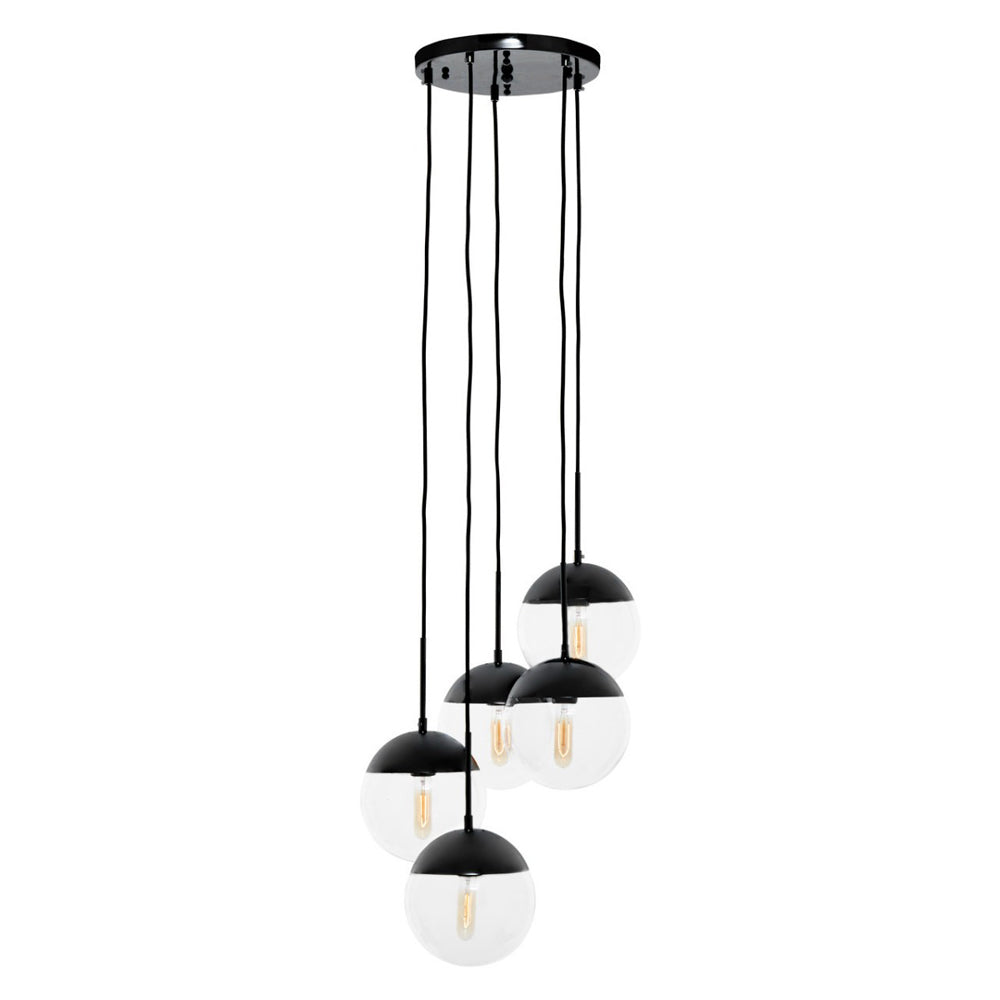 Olivia's Soft Industrial Collection - Reve Dia 5 Pendant Light