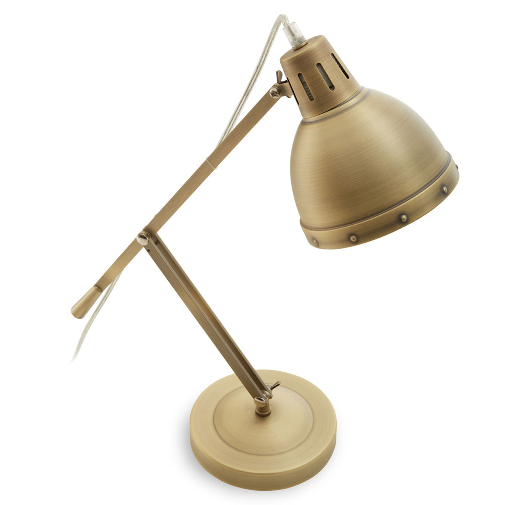 Olivia's Soft Industrial Collection - Jason Adjustable Table Lamp