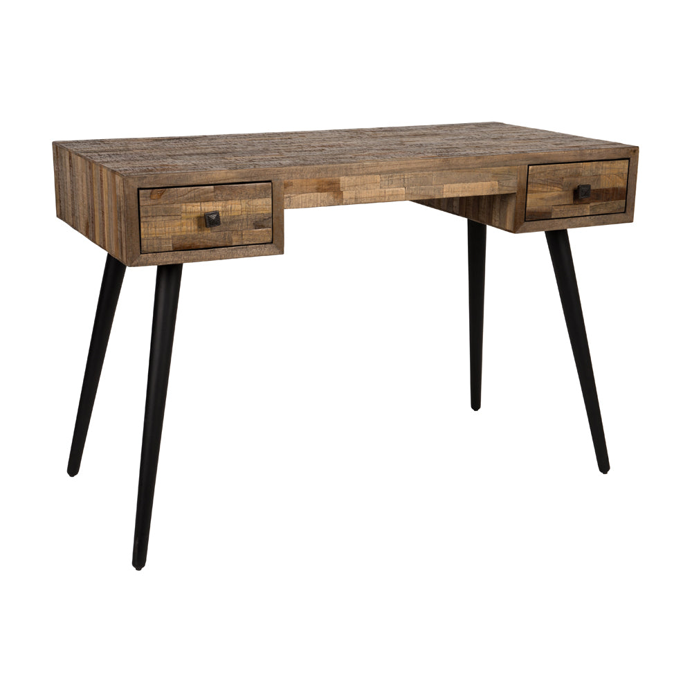 Olivia's Nordic Living Collection Lee Desk Table in Brown