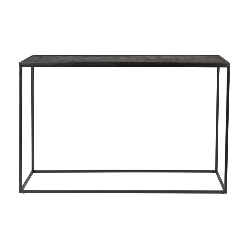 Olivia's Nordic Living Collection Parkes Console Table in Black