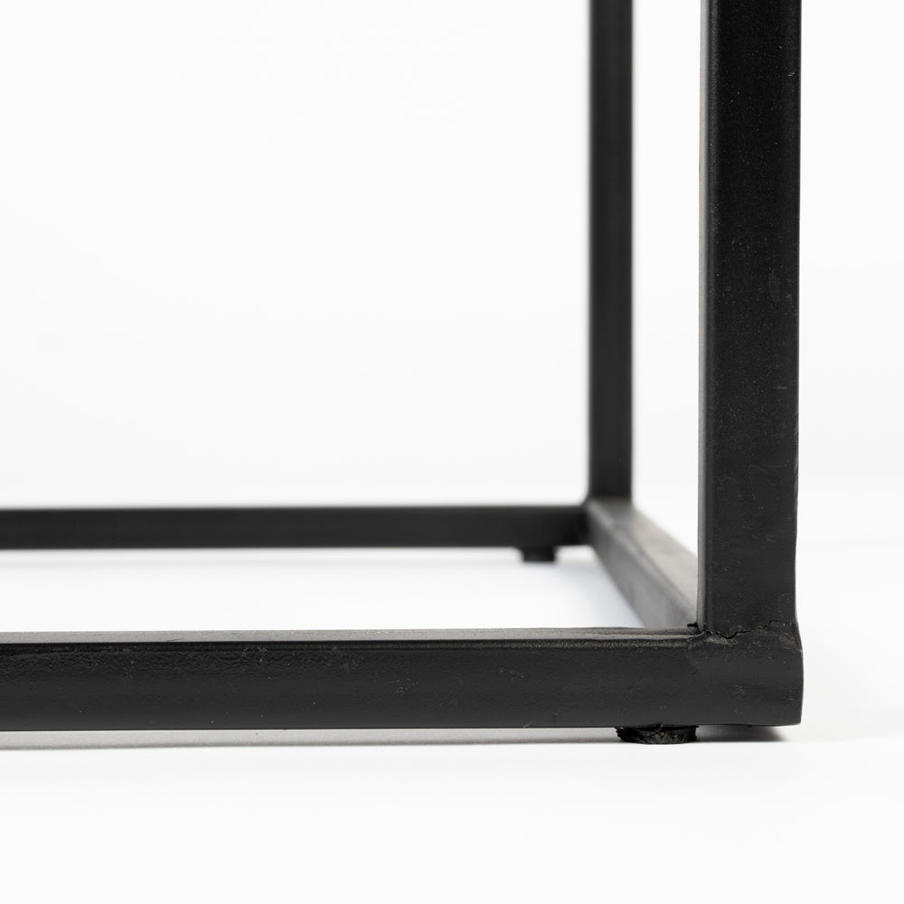 Olivia's Nordic Living Collection Parkes Console Table in Black