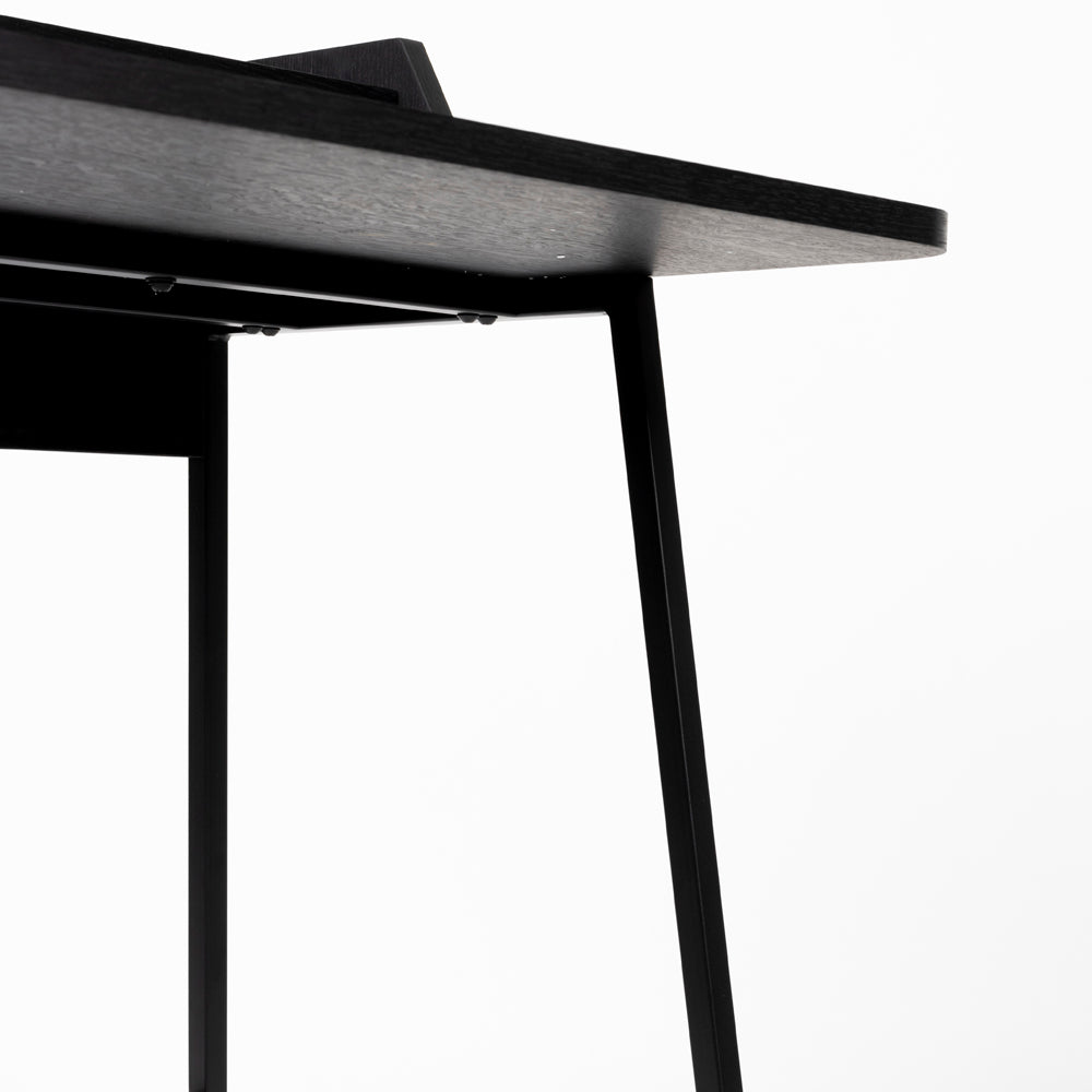 Olivia's Nordic Living Collection Georgia Desk Table in Black