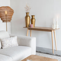 Olivia's Nordic Living Collection Floris Console Table in Natural