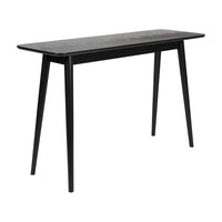 Olivia's Nordic Living Collection Floris Console Table in Black