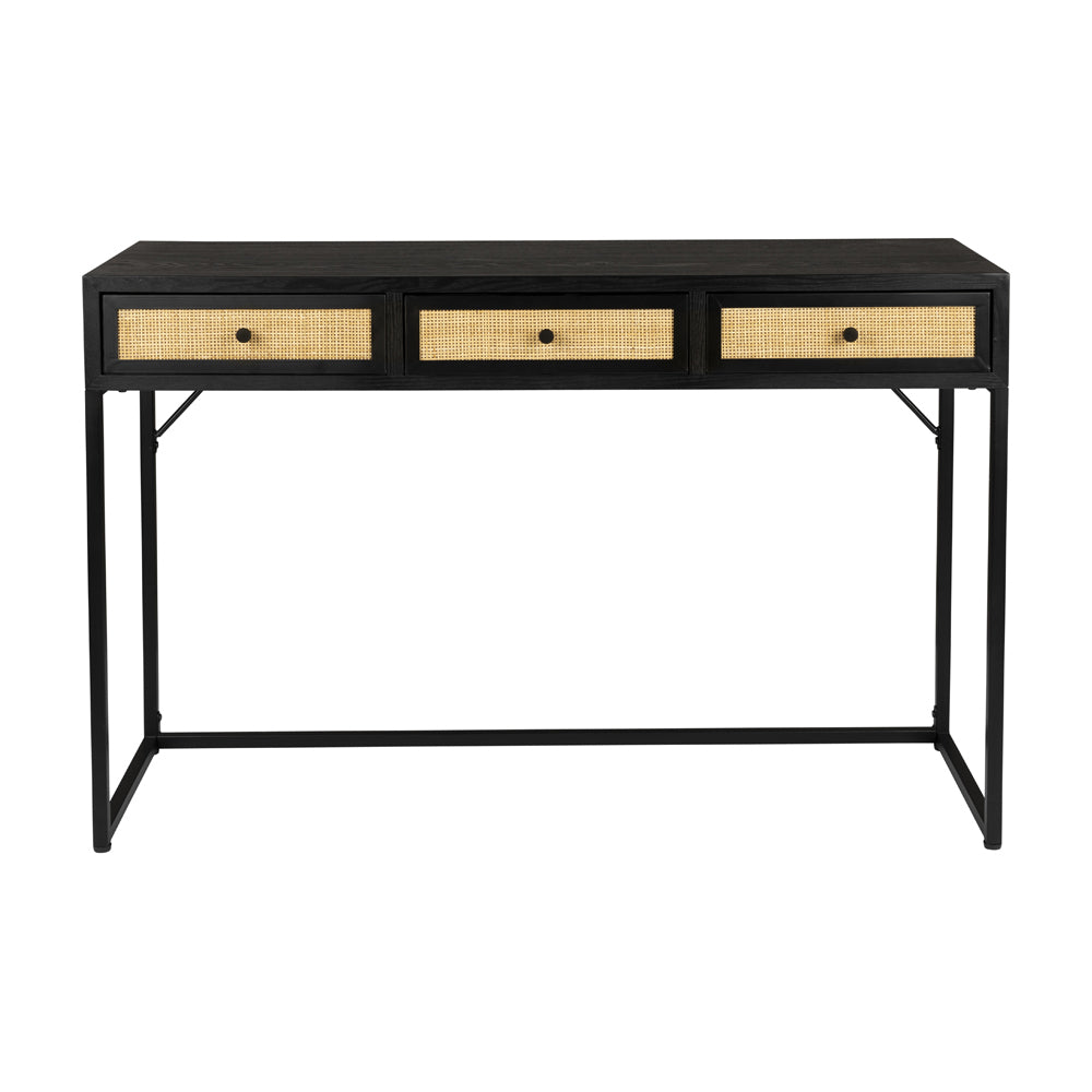 Olivia's Nordic Living Collection Guy Console Table in Black