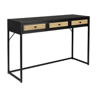 Olivia's Nordic Living Collection Guy Console Table in Black