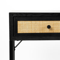 Olivia's Nordic Living Collection Guy Console Table in Black