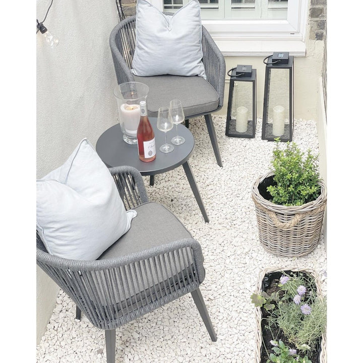 Kenrick 2 Seater Bistro/Tea Set - Grey GalleryDS 4
