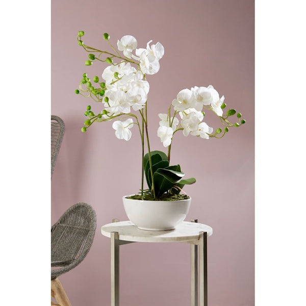 Olivia's Faux Orchid White