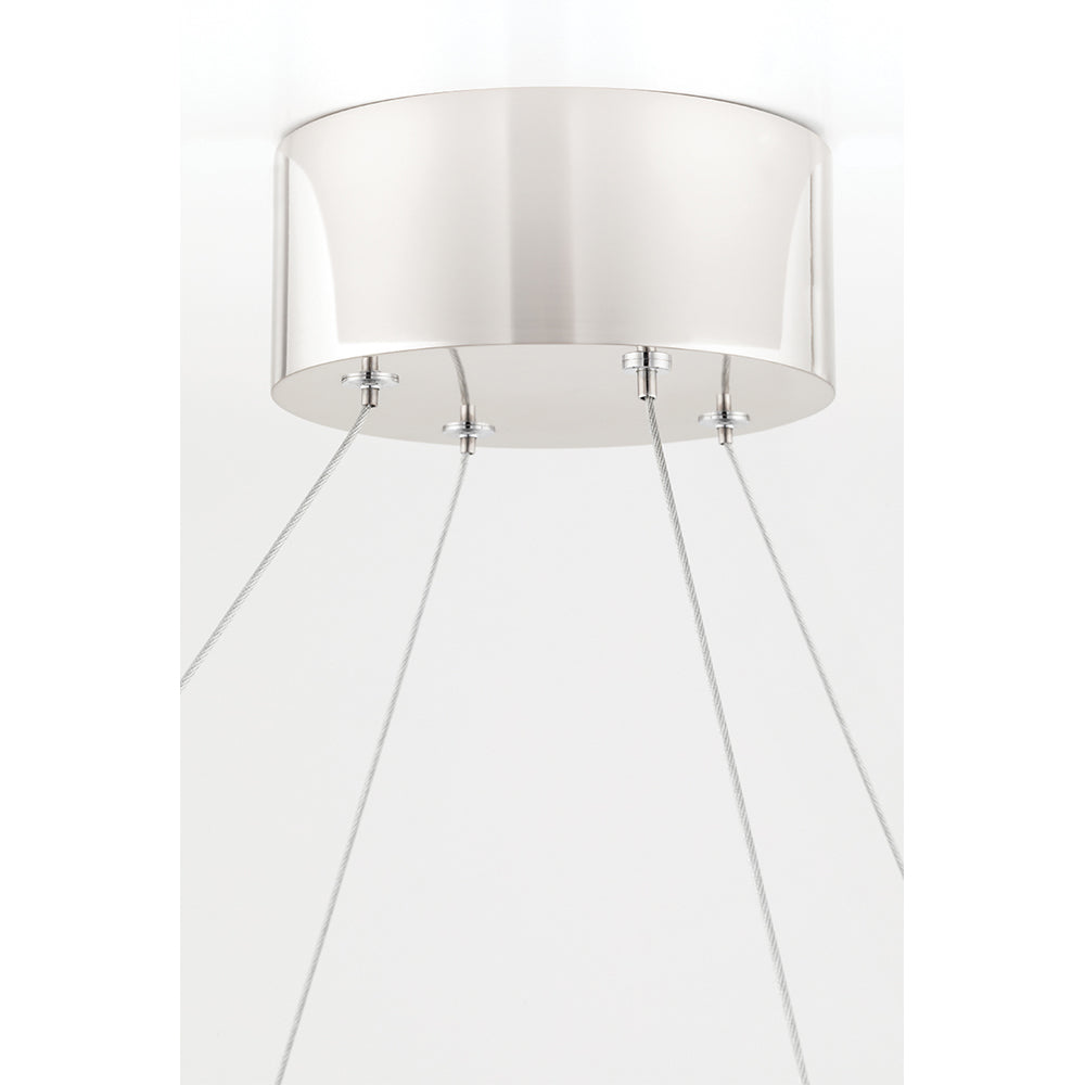 Hudson Valley Lighting Tribeca Brass Base And White Shade Wall Light