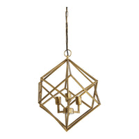 Light & Living Drizella 3 Lamp Pendant Gold