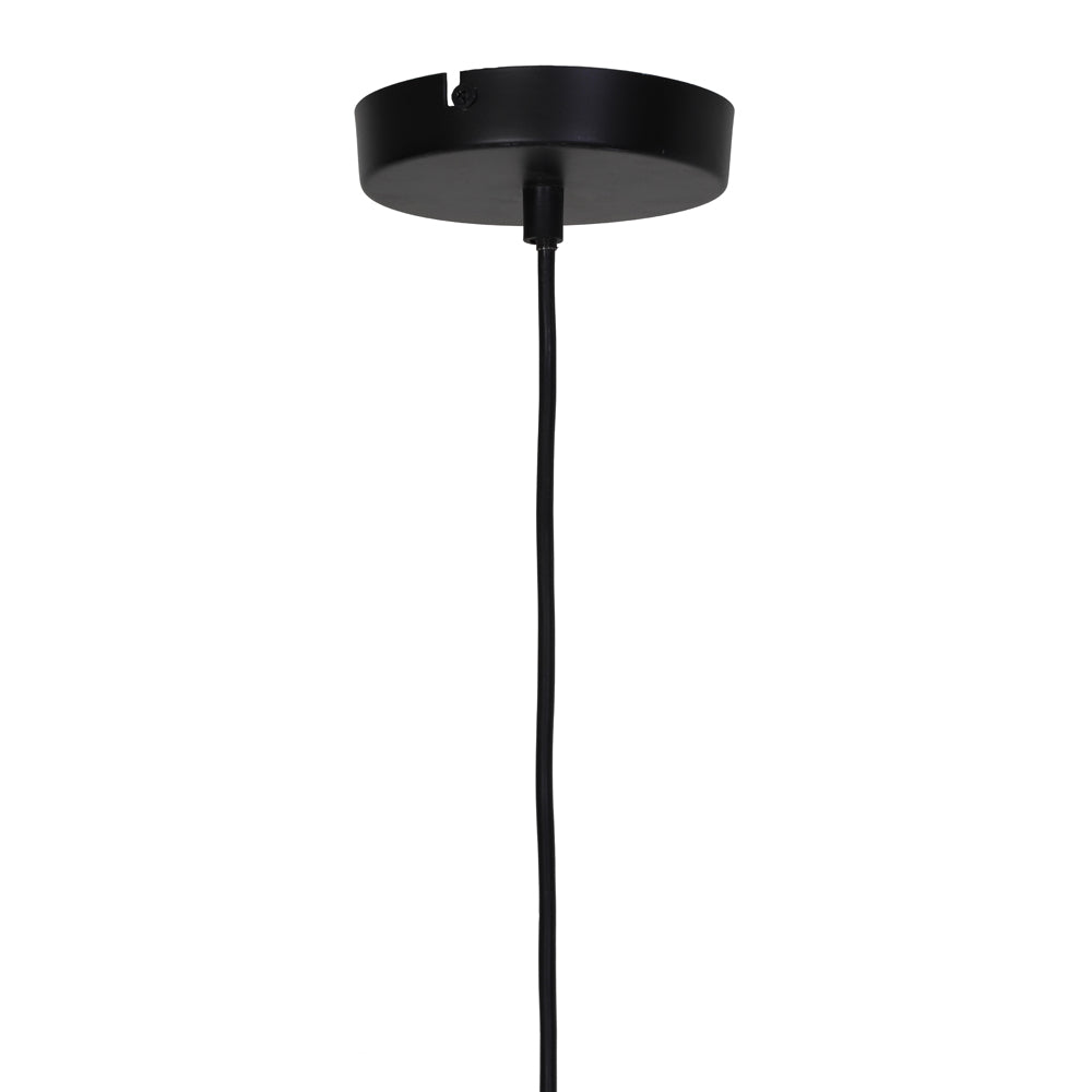 Light & Living Reilley Cylindrical Pendant Matt Black