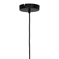 Light & Living Reilley Cylindrical Pendant Matt Black