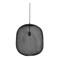 Light & Living Reilley Cylindrical Pendant Matt Black