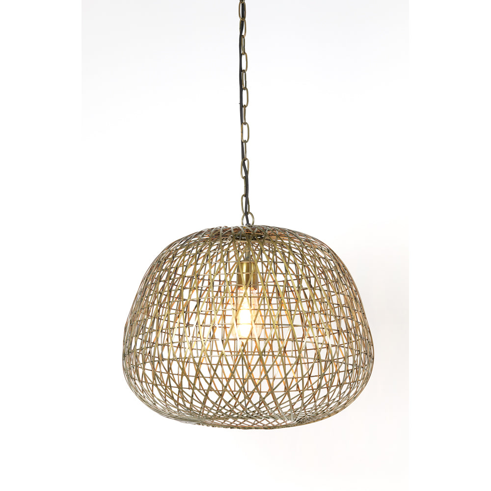 Light & Living Alwina Pendant Antique Bronze