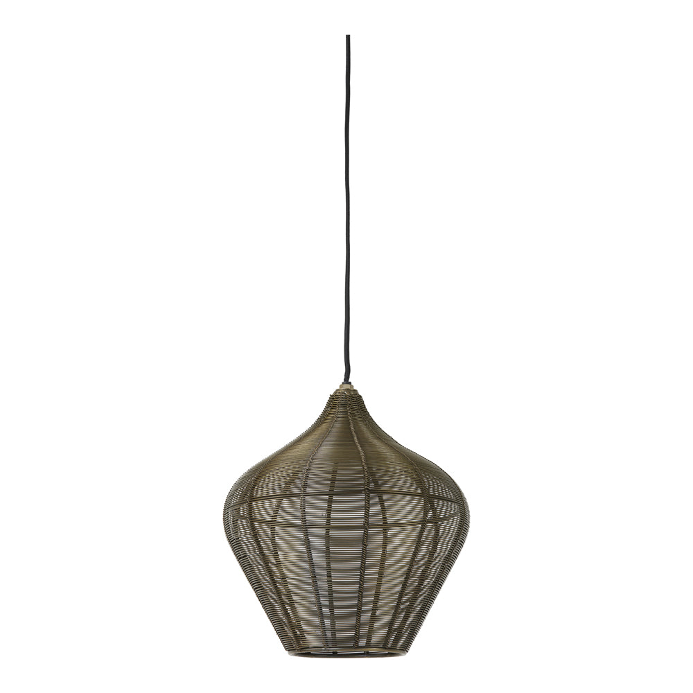 Light & Living Alvaro Pendant Antique Bronze