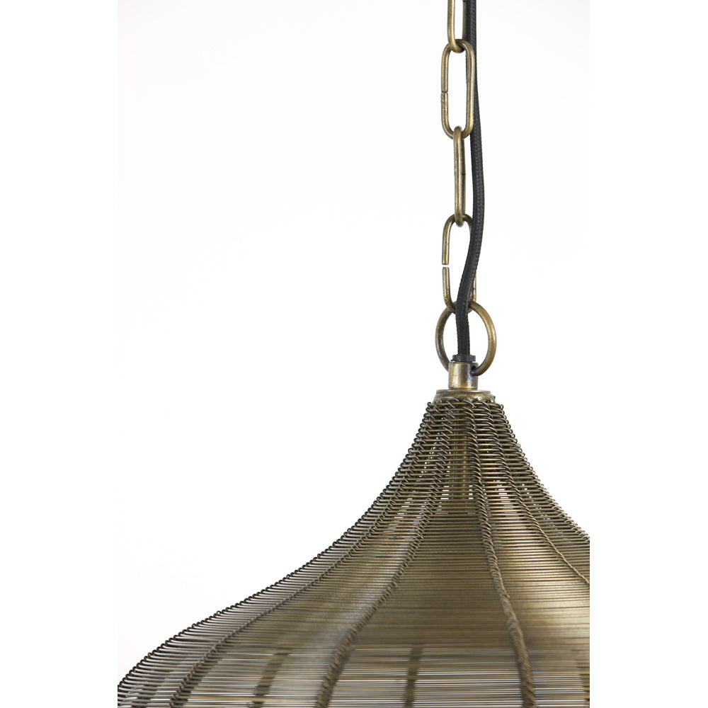 Light & Living Alvaro Pendant Antique Bronze