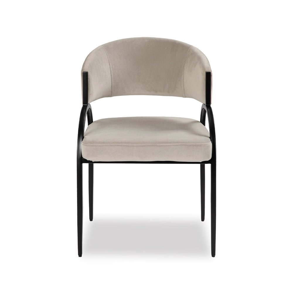 Bonnet Dinning Chair - Kaster Light Grey LiangAndEimil 1