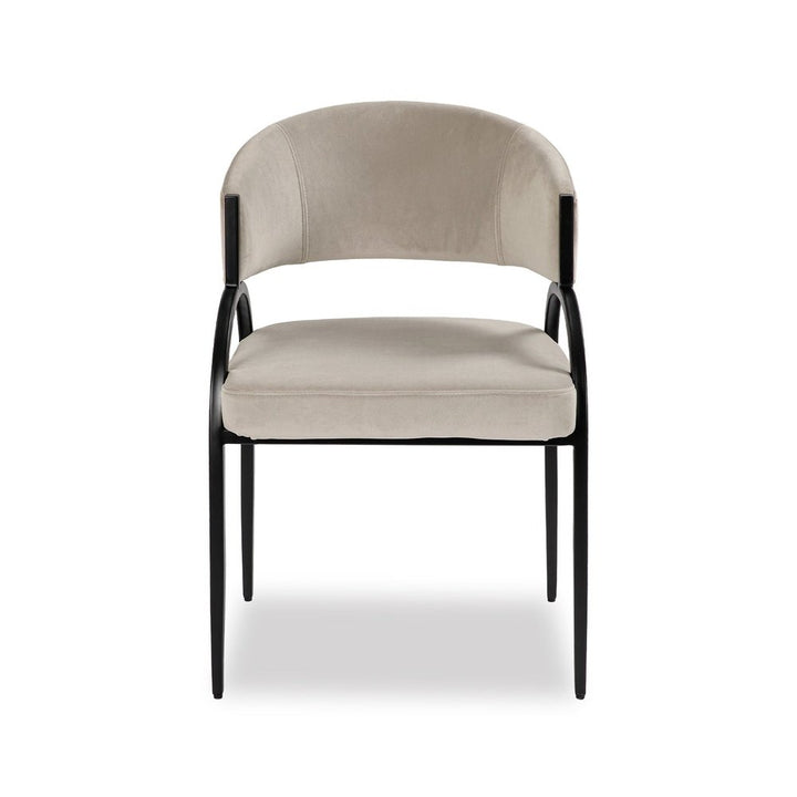 Bonnet Dinning Chair - Kaster Light Grey LiangAndEimil 1