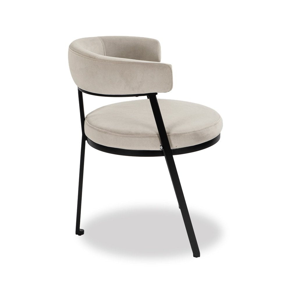 Bonnet Dinning Chair - Kaster Light Grey LiangAndEimil 3