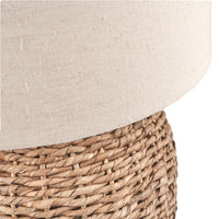 Olivia's Pheobe Small Natural Woven Table Lamp