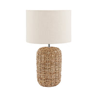 Olivia's Pheobe Tall Natural Woven Table Lamp