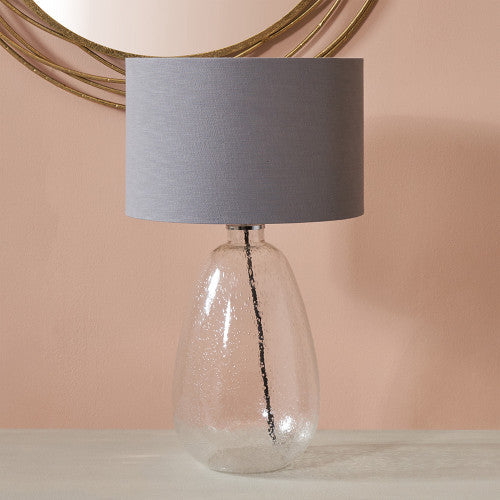 Lustre ombre deals glass table lamp