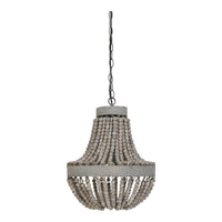 Light & Living Luna Pendant Old White