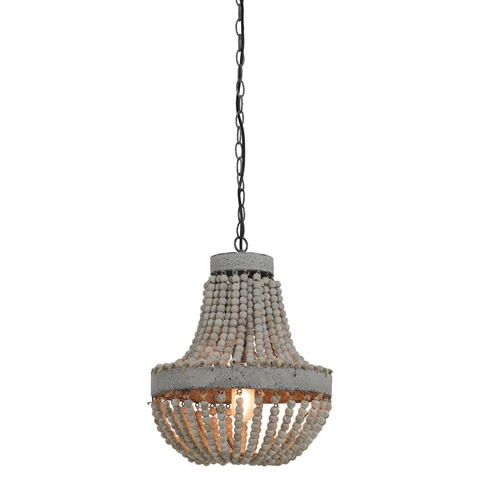 Light & Living Luna Pendant Old White