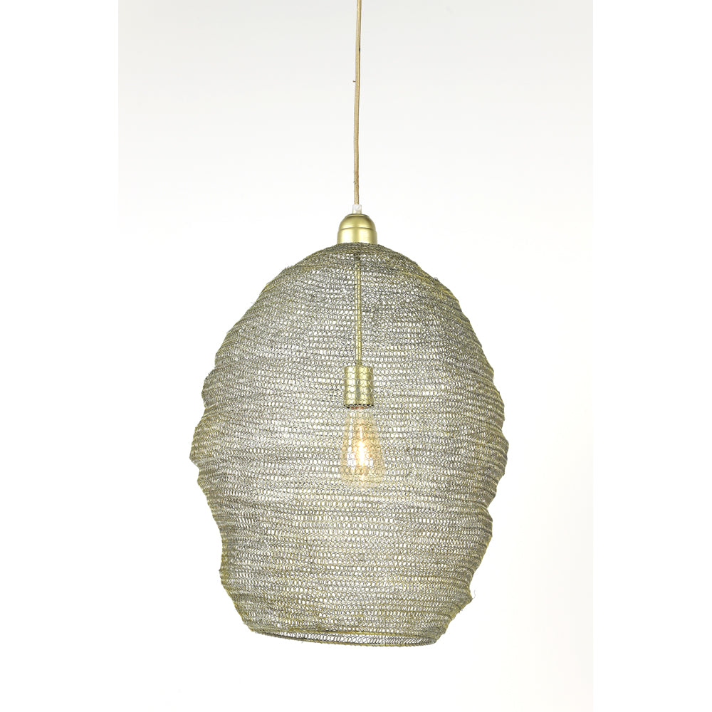 Light & Living Nikki Pendant Light Gold