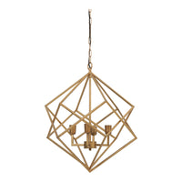 Light & Living Drizella 4 Lamp Pendant Gold