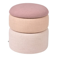 Broste Copenhagen Pond Pouffe in Rose - Small