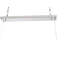 Libra Interiors Venus Rectangular Chandelier Nickel