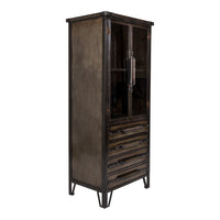 Olivia's Nordic Living Collection - Pip Cabinet in Brown