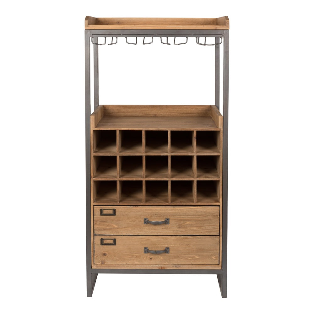 Olivia's Nordic Living Collection - Eiliv Cabinet in Brown