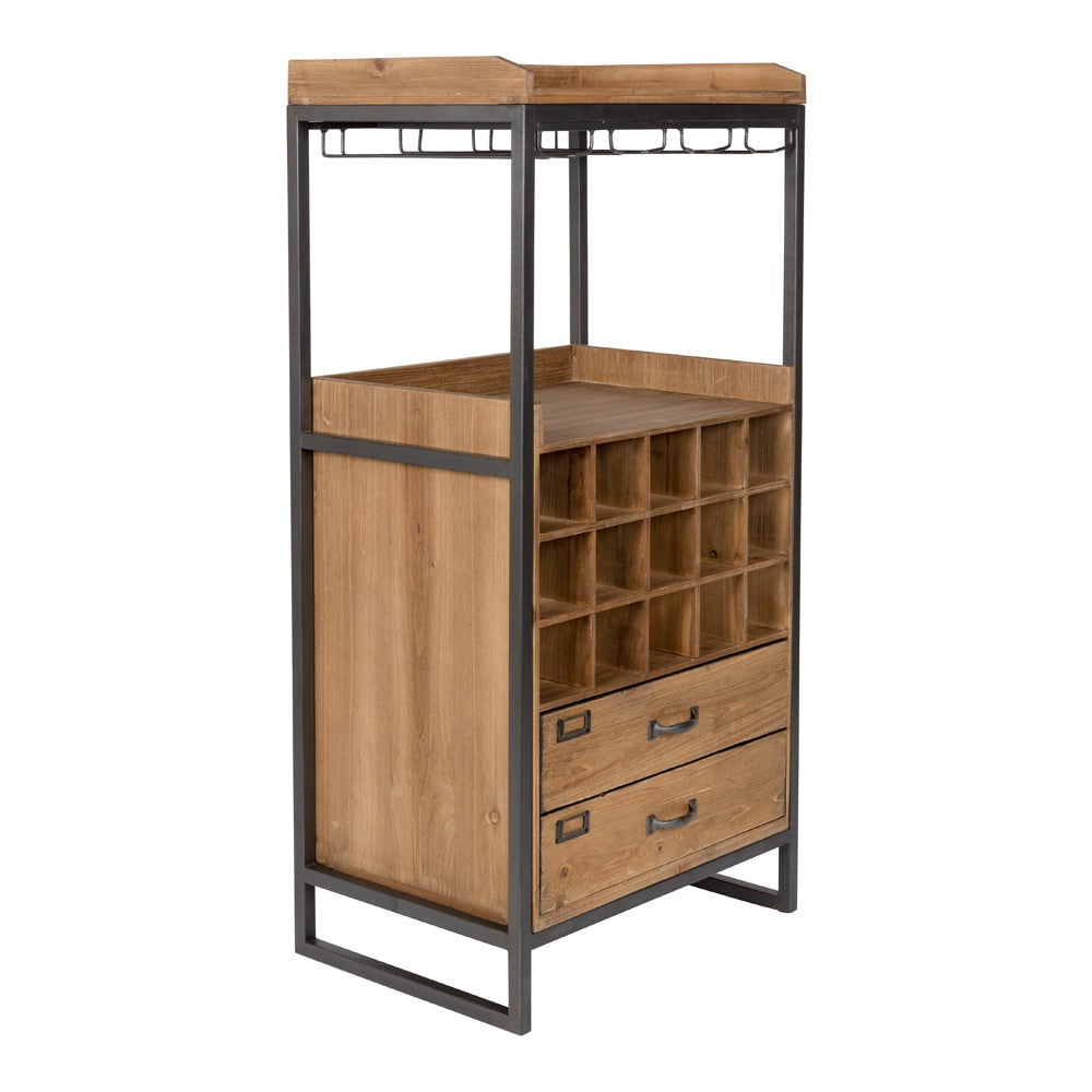 Olivia's Nordic Living Collection - Eiliv Cabinet in Brown | Olivia's.com