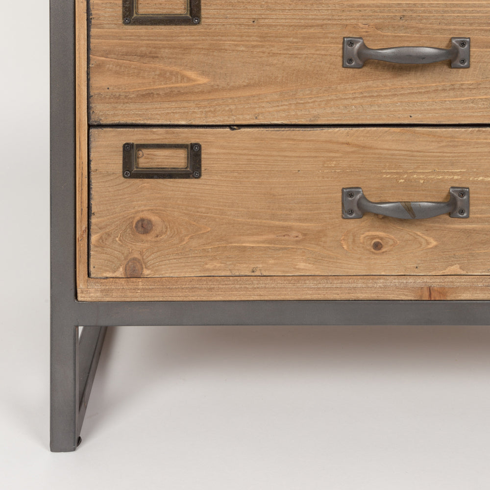 Olivia's Nordic Living Collection - Eiliv Cabinet in Brown