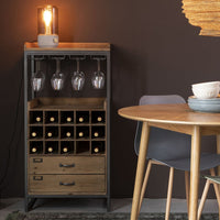 Olivia's Nordic Living Collection - Eiliv Cabinet in Brown