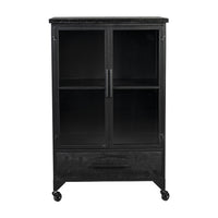 Olivia's Nordic Living Collection - Frey Cabinet in Black