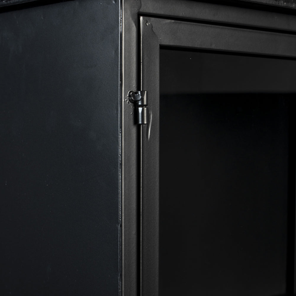 Olivia's Nordic Living Collection - Frey Low Cabinet in Black