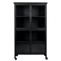 Olivia's Nordic Living Collection - Frey Cabinet in Black