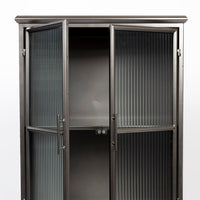 Olivia's Nordic Living Collection Jim Cabinet in Black