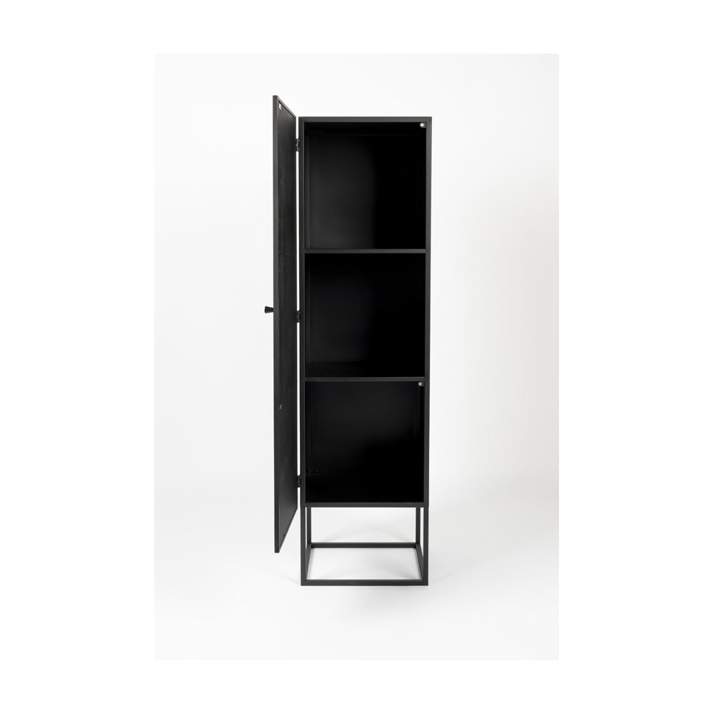 Guy High 1 Door Cabinet - Black Zuiver 4