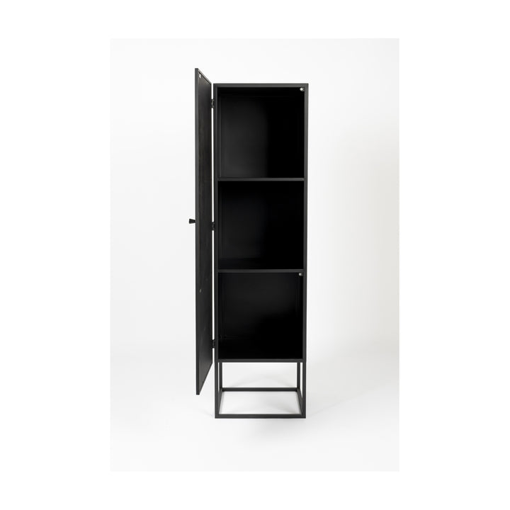 Guy High 1 Door Cabinet - Black Zuiver 4
