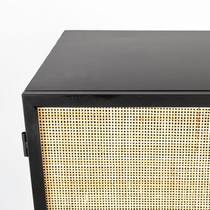 Guy High 1 Door Cabinet - Black Zuiver 6