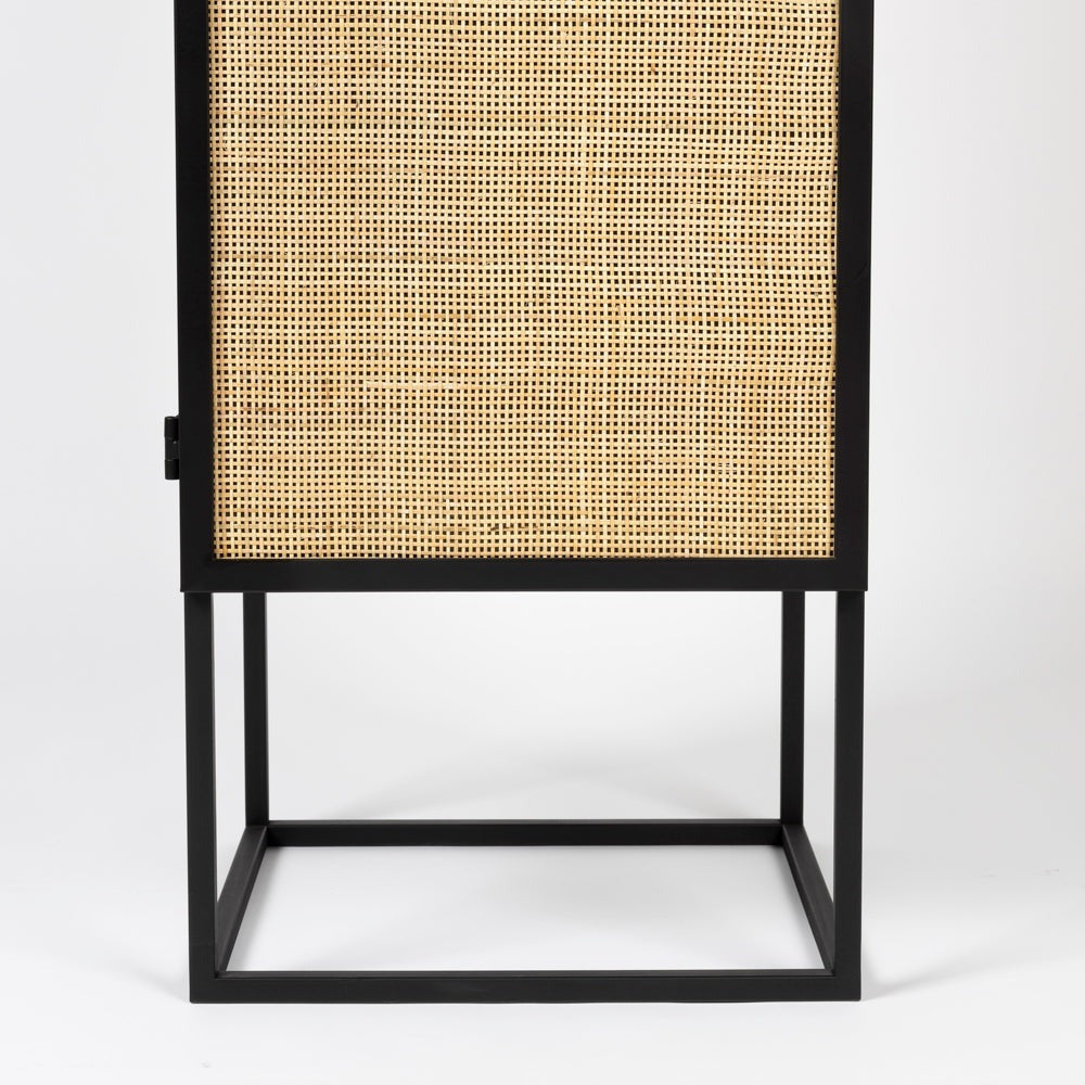 Guy High 1 Door Cabinet - Black Zuiver 10
